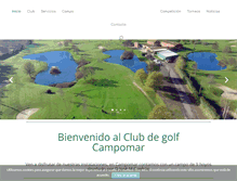 Tablet Screenshot of clubcampomar.com